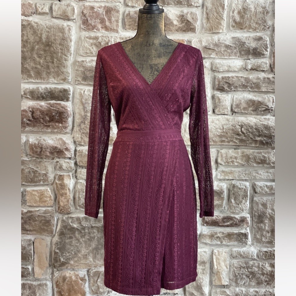 Guess beautiful Lace long sleeve dress